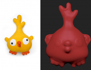 Zbrush birdie